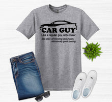 Load image into Gallery viewer, Car Guy Your choice of muscle car Adult Unisex T-Shirt or Sweatshirt