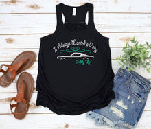 Load image into Gallery viewer, I Always Wanted a Pony Ladies Flowy Racerback Tank Top