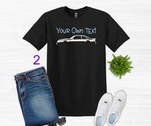 Load image into Gallery viewer, Your Own Text Mustang (Choose your Car) Youth Unisex T-Shirt and Sweatshirt