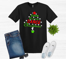 Load image into Gallery viewer, Live Love Dance Christmas Tree Toddler, Youth and Adult T Shirt or Sweatshirt