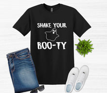 Load image into Gallery viewer, Shake Your Boo-ty Halloween Youth T Shirt or Sweatshirt