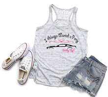 Load image into Gallery viewer, I Always Wanted a Pony Ladies Flowy Racerback Tank Top