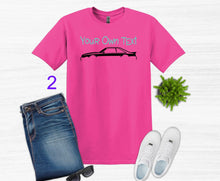 Load image into Gallery viewer, Your Own Text Mustang (Choose your Car) Youth Unisex T-Shirt and Sweatshirt