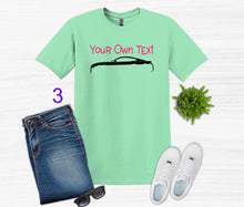 Load image into Gallery viewer, Your Own Text Mustang (Choose your Car) Youth Unisex T-Shirt and Sweatshirt
