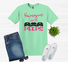 Load image into Gallery viewer, Hangin' with my Peeps (Mustang) Adult Unisex T Shirt or Sweatshirt