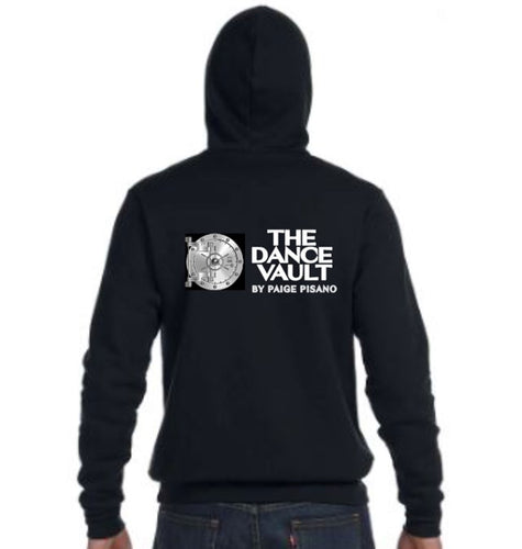The Dance Vault Official Logo Youth & Adult Fleece Pullover Hoodie