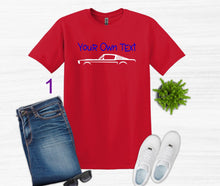 Load image into Gallery viewer, Your Own Text Mustang (Choose your Car) Youth Unisex T-Shirt and Sweatshirt