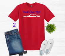 Load image into Gallery viewer, Your Own Text Mustang (Choose your Car) Youth Unisex T-Shirt and Sweatshirt