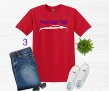 Load image into Gallery viewer, Your Own Text Mustang (Choose your Car) Youth Unisex T-Shirt and Sweatshirt