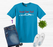 Load image into Gallery viewer, Your Own Text Mustang (Choose your Car) Youth Unisex T-Shirt and Sweatshirt