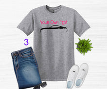 Load image into Gallery viewer, Your Own Text Mustang (Choose your Car) Youth Unisex T-Shirt and Sweatshirt