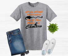 Load image into Gallery viewer, Not All Witches Ride Broomsticks One Drives A Your Choice of Car Halloween Adult Unisex T Shirt or Sweatshirt