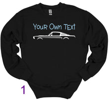 Load image into Gallery viewer, Your Own Text Mustang (Choose your Car) Youth Unisex T-Shirt and Sweatshirt