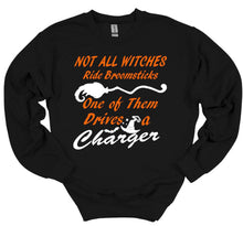 Load image into Gallery viewer, Not All Witches Ride Broomsticks One Drives A Your Choice of Car Halloween Adult Unisex T Shirt or Sweatshirt