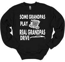 Load image into Gallery viewer, Real Grandpas Drive Mustangs Adult Unisex T-Shirt and Sweatshirt