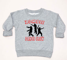 Load image into Gallery viewer, Zombie Dance Crew Halloween Toddler T Shirt and Sweatshirt