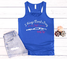 Load image into Gallery viewer, I Always Wanted a Pony Ladies Flowy Racerback Tank Top