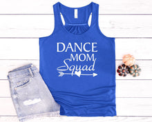 Load image into Gallery viewer, Dance Mom Squad Ladies Flowy Racerback Tank Top