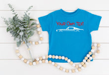 Load image into Gallery viewer, Your Own Text Mustang (Choose your Car) Infant and Toddler Apparel