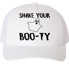 Load image into Gallery viewer, Shake Your Boo-ty Adult 5 Panel Baseball Cap