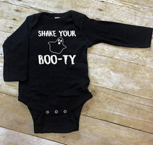 Load image into Gallery viewer, Shake Your Boo-ty Halloween Infant Bodysuits and Toddler T Shirts