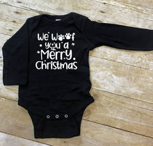 Load image into Gallery viewer, We Woof You a Merry Christmas Infant and Toddler Apparel