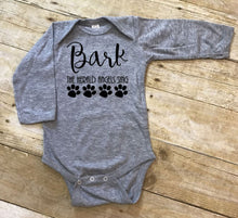 Load image into Gallery viewer, Bark the Herald Angels Sing Christmas Infant and Toddler Apparel