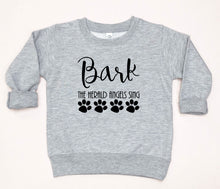 Load image into Gallery viewer, Bark the Herald Angels Sing Christmas Infant and Toddler Apparel