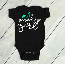 Load image into Gallery viewer, One Hip Girl Easter Infant Bodysuit and Toddler T Shirt