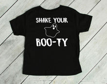 Load image into Gallery viewer, Shake Your Boo-ty Halloween Infant Bodysuits and Toddler T Shirts