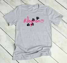 Load image into Gallery viewer, #DogMom Adult Unisex T-Shirt and Sweatshirt