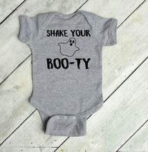 Load image into Gallery viewer, Shake Your Boo-ty Halloween Infant Bodysuits and Toddler T Shirts