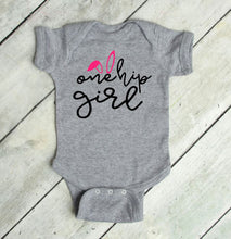 Load image into Gallery viewer, One Hip Girl Easter Infant Bodysuit and Toddler T Shirt