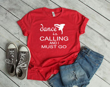 Load image into Gallery viewer, Dance is Calling Boy Youth and Adult Unisex T-Shirt or Sweatshirt