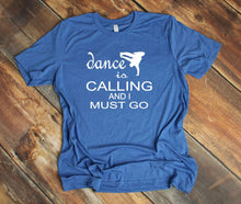 Load image into Gallery viewer, Dance is Calling Boy Youth and Adult Unisex T-Shirt or Sweatshirt