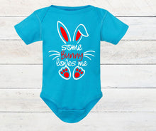 Load image into Gallery viewer, Some Bunny Loves Me Easter Infant Bodysuit & Toddler T Shirt