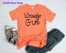 Load image into Gallery viewer, Wrangler Girl Youth and Adult Unisex T Shirt or Sweatshirt