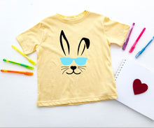 Load image into Gallery viewer, Bunny Faces (boy or girl) Easter Infant Bodysuit and Toddler T Shirt