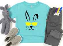 Load image into Gallery viewer, Bunny Faces (boy or girl) Easter Infant Bodysuit and Toddler T Shirt