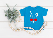 Load image into Gallery viewer, Bunny Faces (boy or girl) Easter Infant Bodysuit and Toddler T Shirt