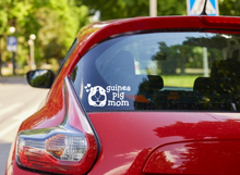 Load image into Gallery viewer, Guinea Pig Mom Car Decal