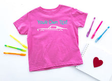 Load image into Gallery viewer, Your Own Text Mustang (Choose your Car) Infant and Toddler Apparel