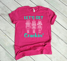 Load image into Gallery viewer, Let&#39;s Get Crackin&#39; Christmas Youth &amp; Adult T Shirt &amp; Sweatshirt