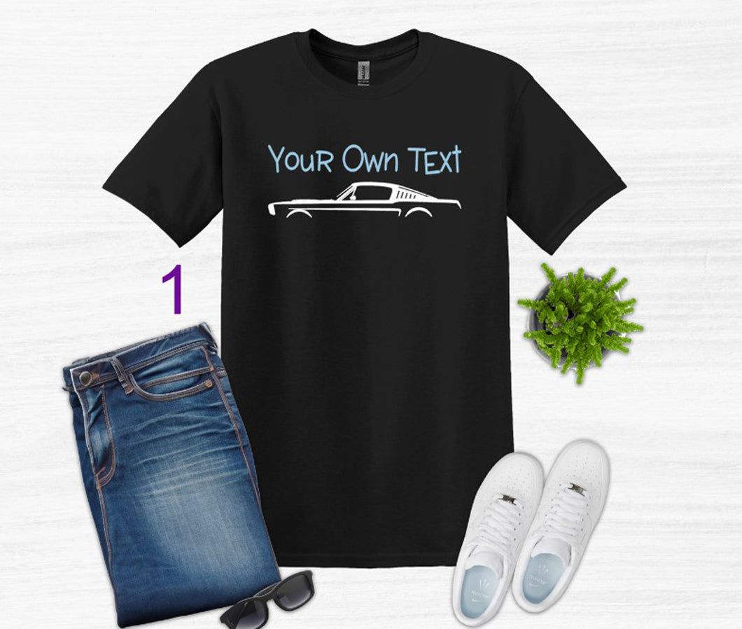 Your Own Text Mustang (Choose your Car) Youth Unisex T-Shirt and Sweatshirt