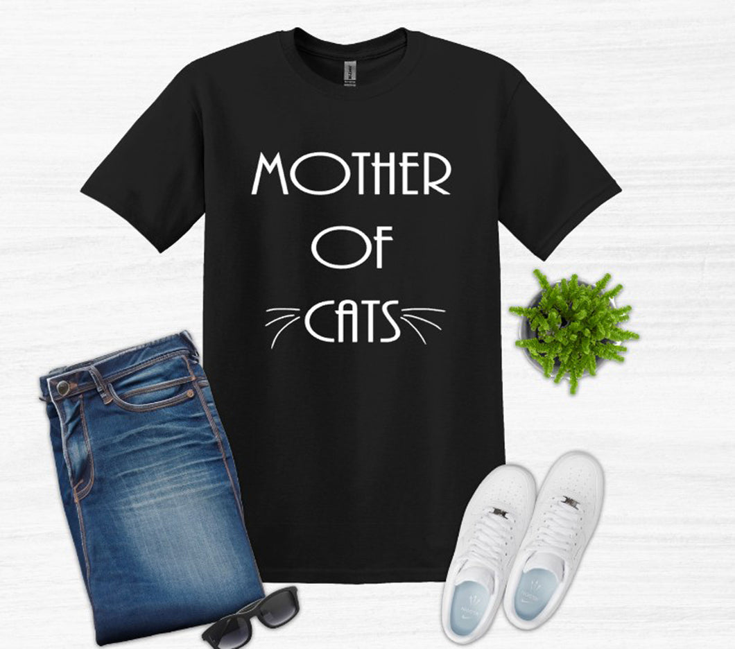 Mother of Cats Adult Unisex T-Shirt or Sweatshirt