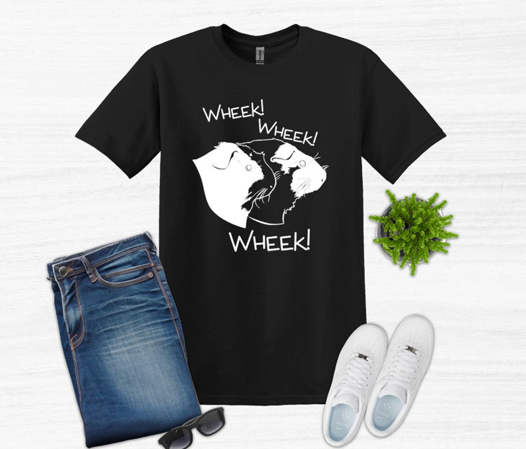 Wheek Wheek (Guinea Pig) Youth and Adult Unisex T-Shirt or Sweatshirt