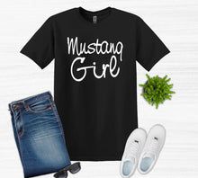 Load image into Gallery viewer, Mustang Girl Youth and Adult Unisex T-Shirt or Sweatshirt