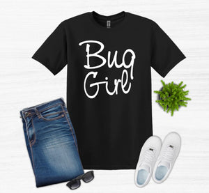 Bug Girl Youth or Adult Unisex T-Shirt and Sweatshirt