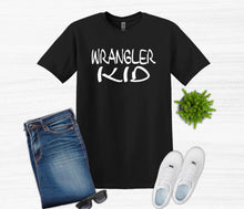 Load image into Gallery viewer, Wrangler Kid Youth T-Shirt and Sweatshirt