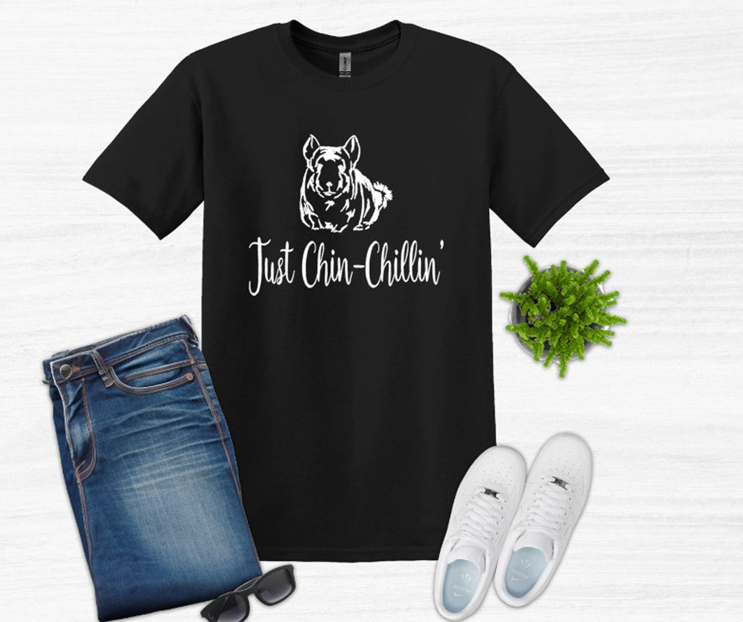 Just Chinchillin Youth and Adult Unisex T-Shirt or Sweatshirt